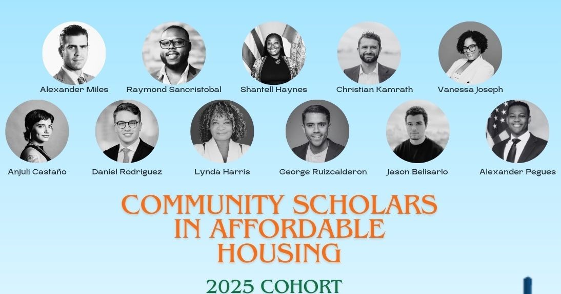 2025 Community Scholars Cohort Members